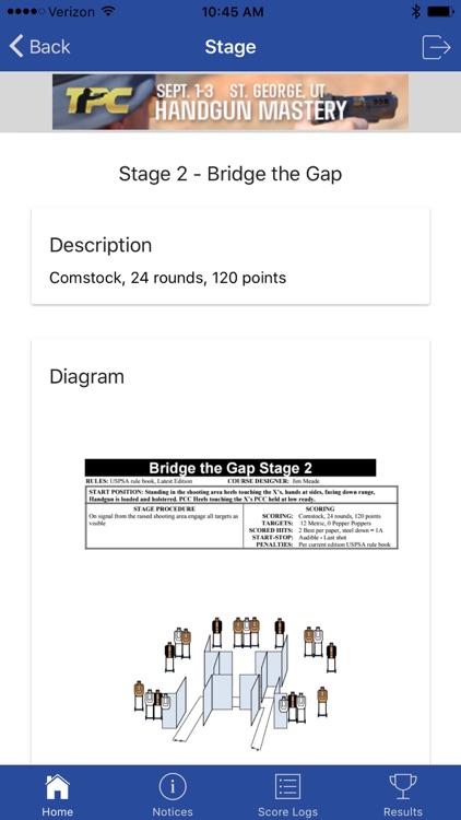 Practiscore Matchbook