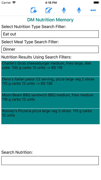 DM Nutrition Memory screenshot 3