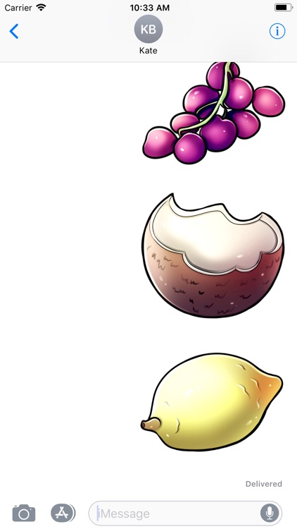 Fruits Stickers by Rike's Art screenshot-3