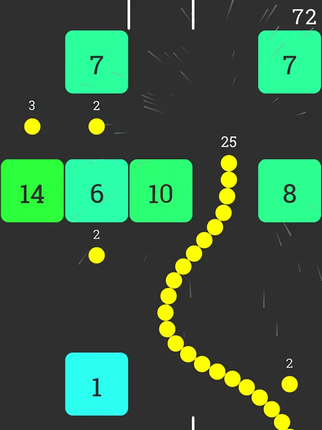Captura 2 Serpiente contra Bloques iphone