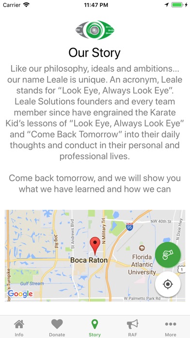 Leale Solutions Donations screenshot 3