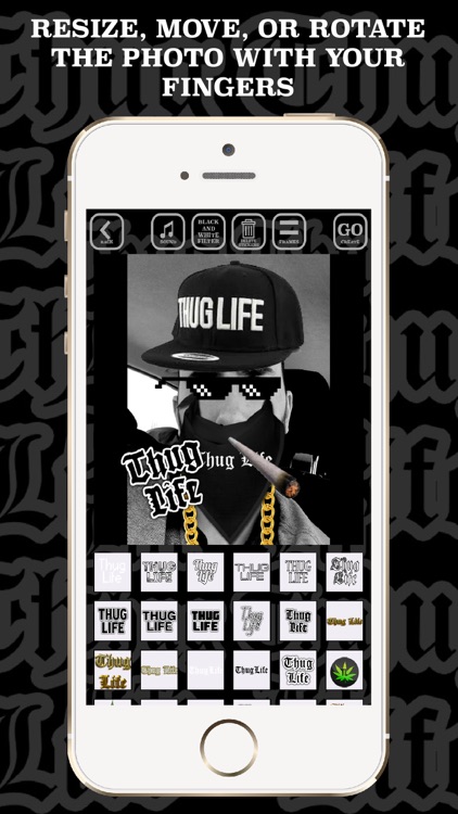 Thug Life video maker music screenshot-3