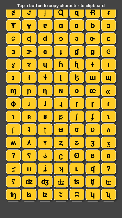 Keyboard Symbols / Characters screenshot 2