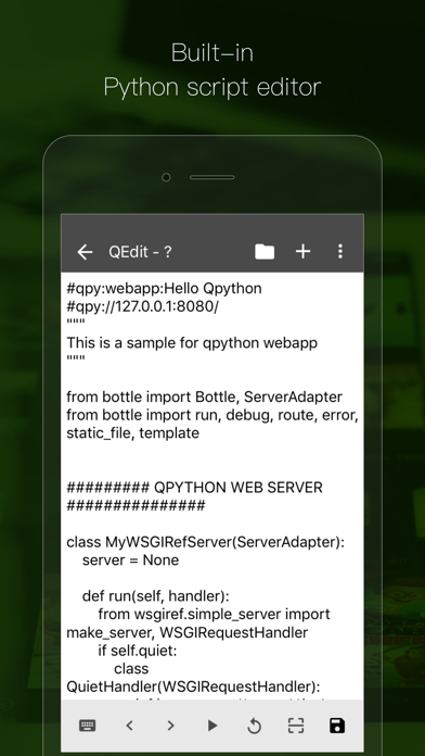 Qpython Iphoneアプリ Applion