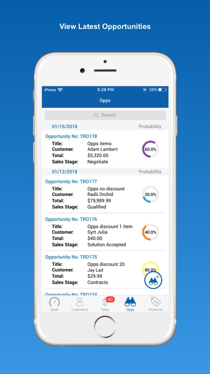 Systum Sales App