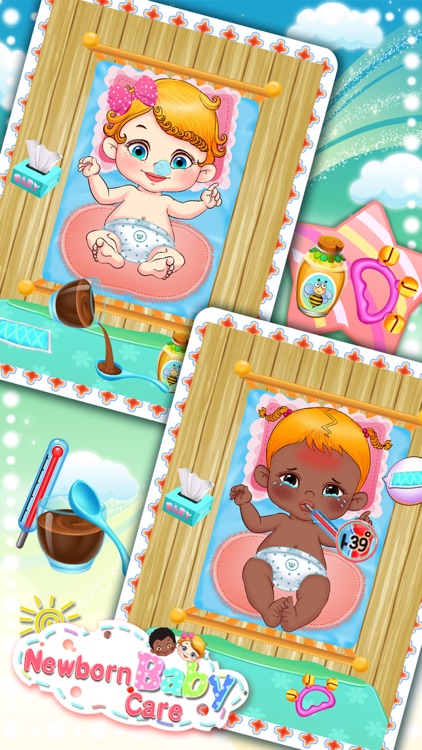 Newborn Baby Care-girls games