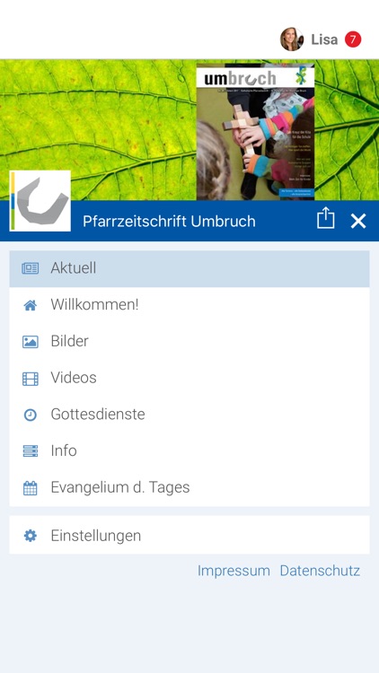 Pfarrzeitschrift Umbruch