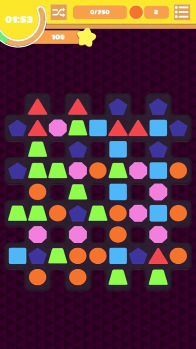 Shape Swap!-Match 4 Puzzle screenshot 3