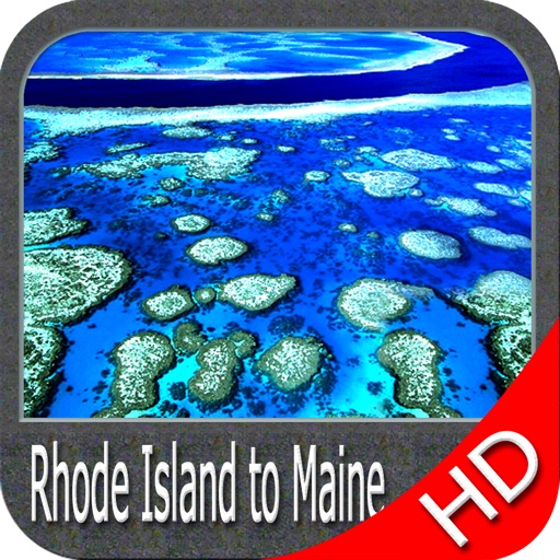 Rhode Island to Maine HD chart icon