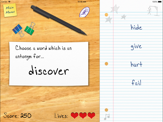 Screenshot #4 pour Antonym Matching Pack 1
