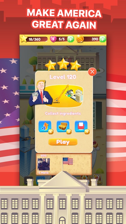 Donald's Domination - Build your Empire in Match 3 screenshot-3