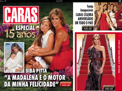 Revista Caras screenshot 2