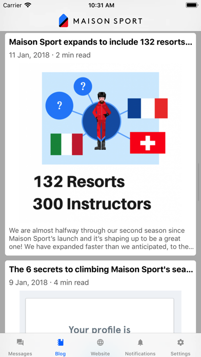 Maison Sport screenshot 2