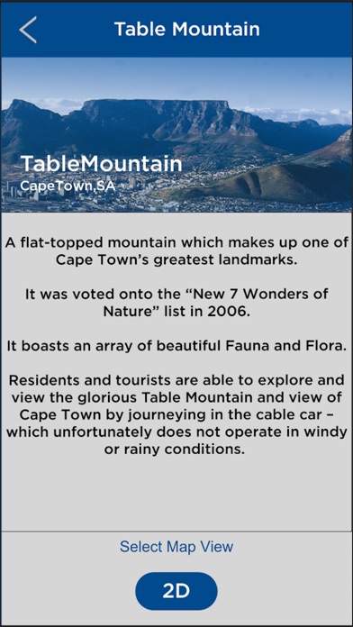 Table Mountain Map screenshot 3