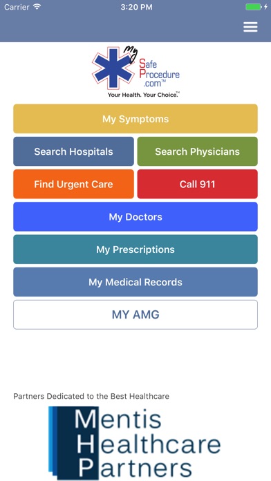 Mentis Healthcare Partners LLC screenshot 2