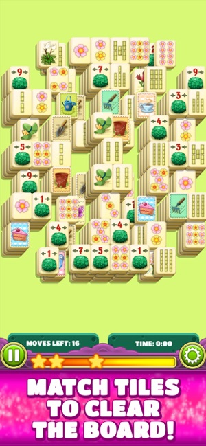 Mahjong Spring Flower Garden