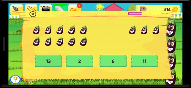 Garden Attack Math Learn Game(圖3)-速報App