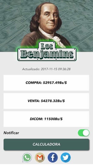 Los Benjamins Dólar Paralelo(圖1)-速報App