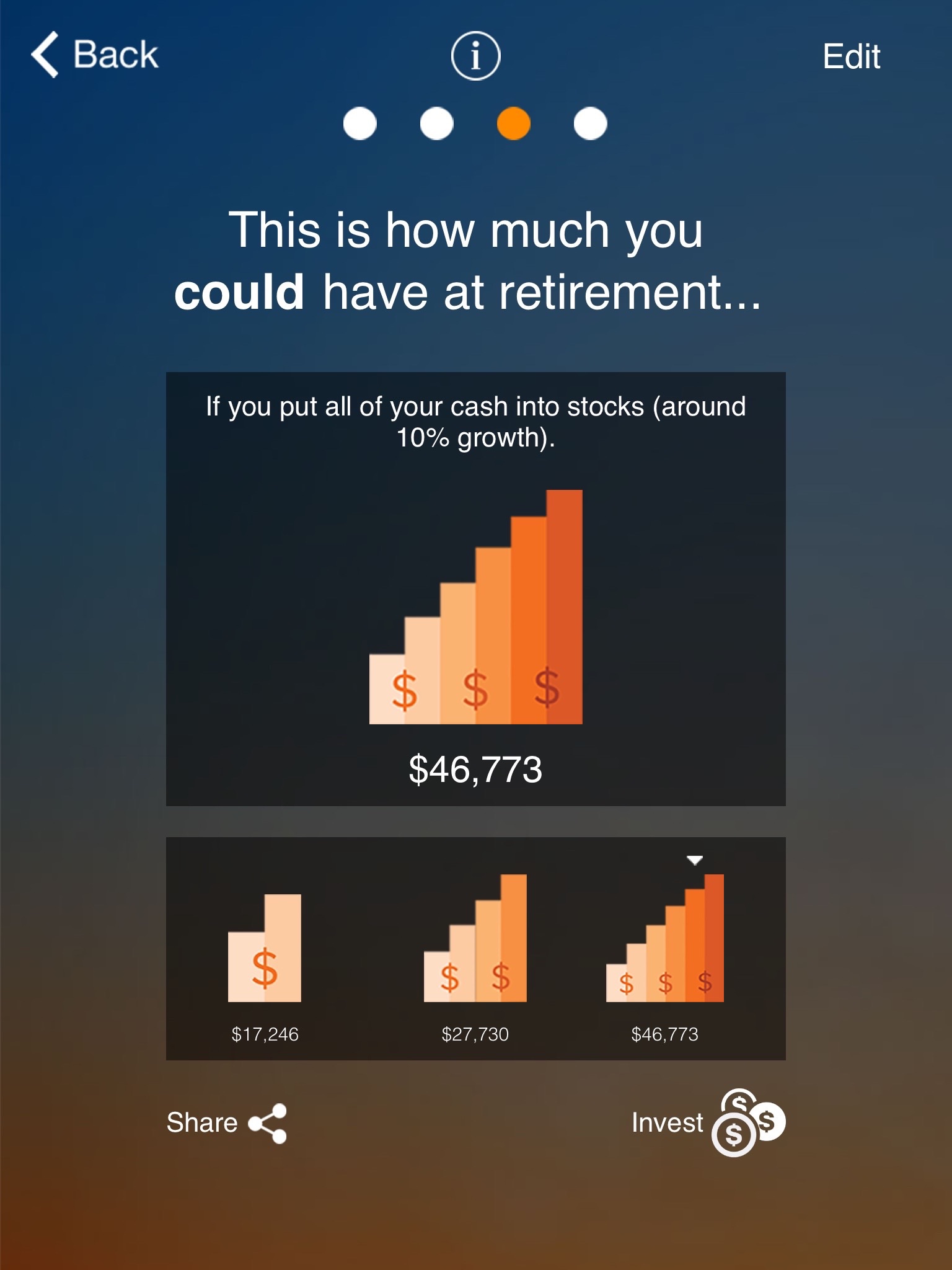 Wealth Calculator screenshot 3