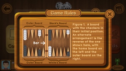 Backgammon : Multiplayer Game screenshot 3