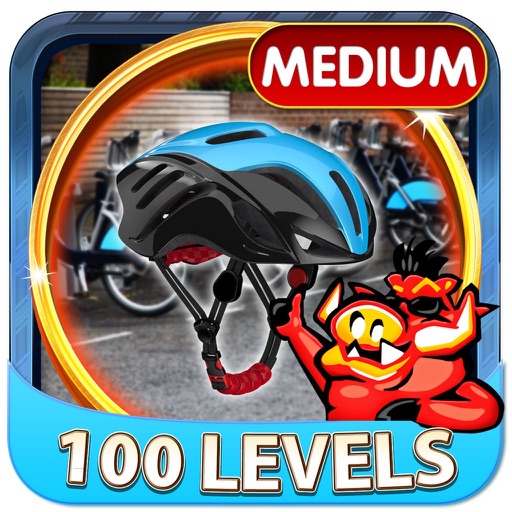 City Cycle Hidden Objects Game Icon