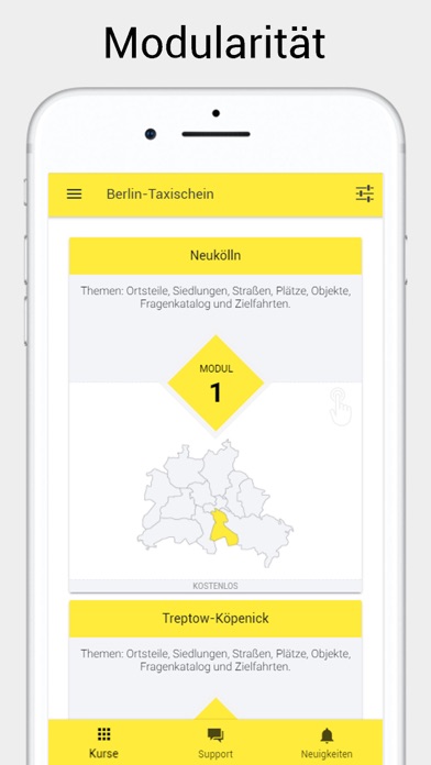 How to cancel & delete Taxi Online Kurs - Taxischein from iphone & ipad 1