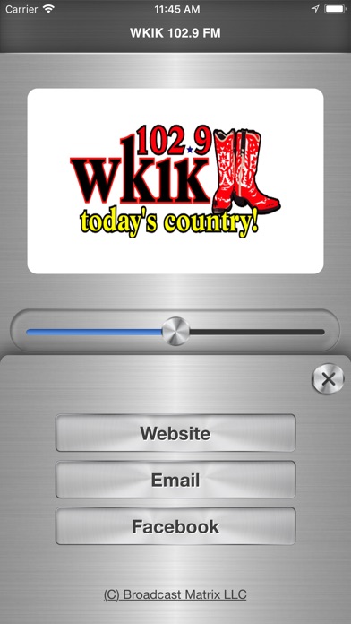 102.9 WKIK screenshot 2