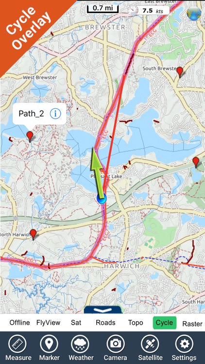 Cape Cod National Seashore - GPS Map Navigator