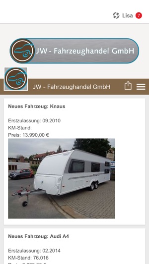 JW - Fahrzeughandel GmbH