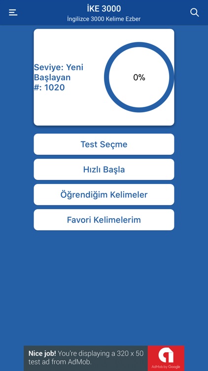 İKE 3000 Kelime Ezber screenshot-0