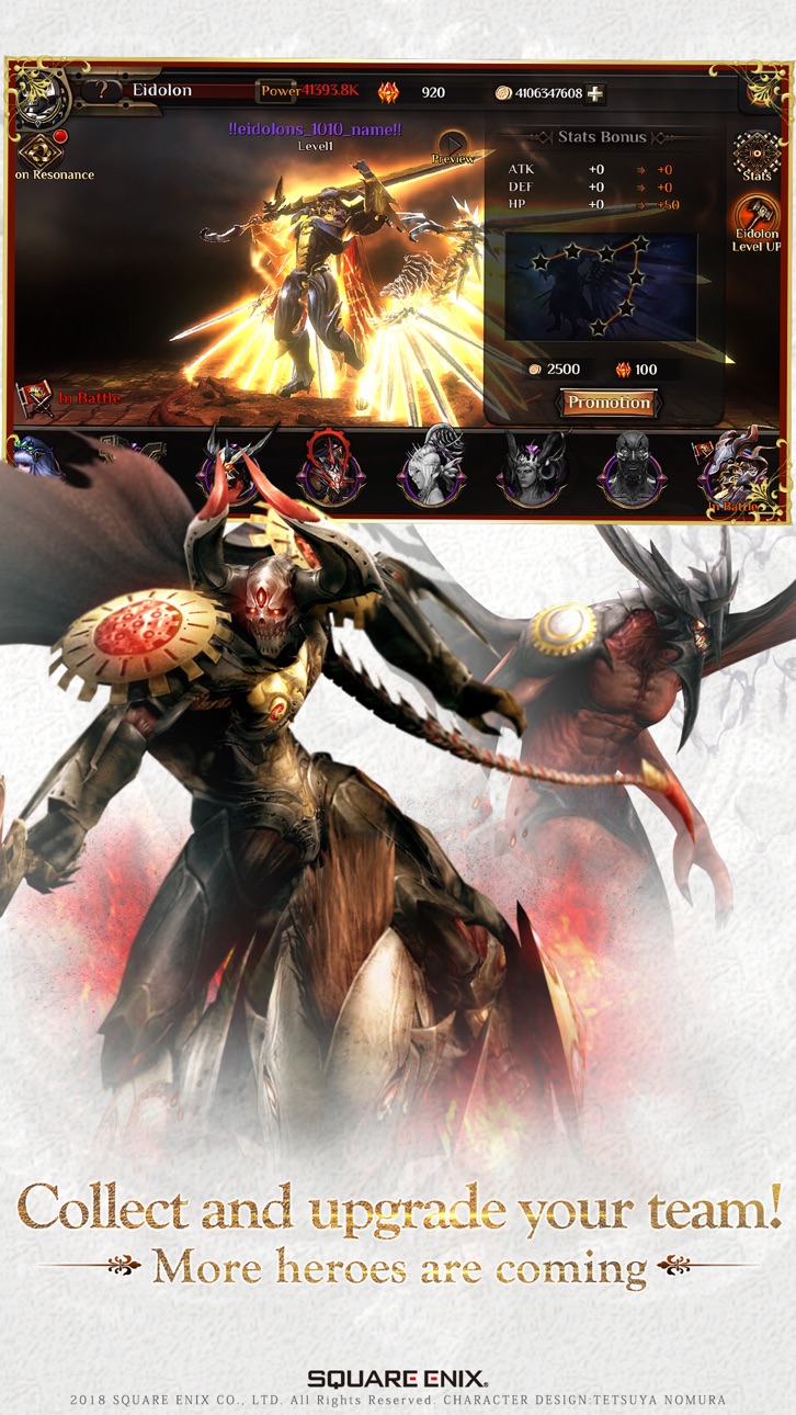 FINAL FANTASY AWAKENING Hack screenshot 6 - iOS game interface