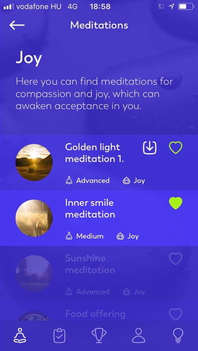 JustLikeBuddha  - meditations screenshot 2