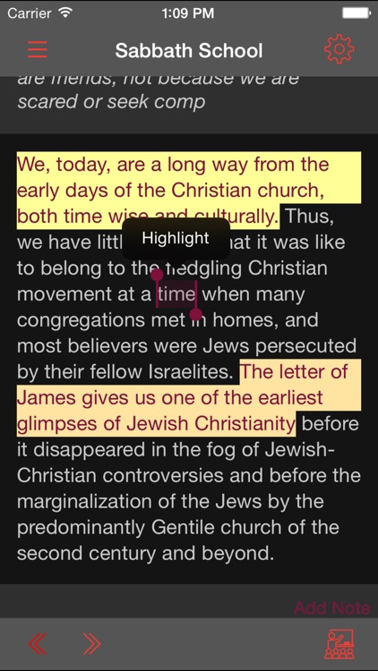 Sabbath School Quarterly App