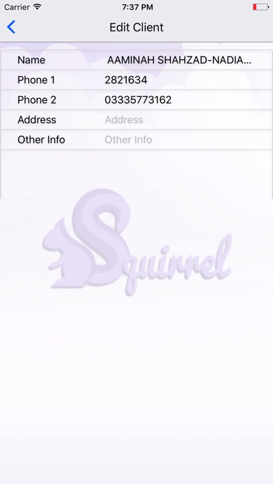 Squirrel SMS screenshot 3
