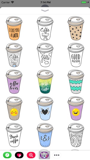 Coffee to Go - Sticker Pack(圖2)-速報App