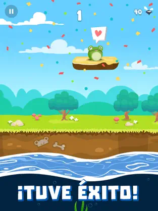 Captura de Pantalla 2 Tap Tap Frog – Ultimate Jump! iphone