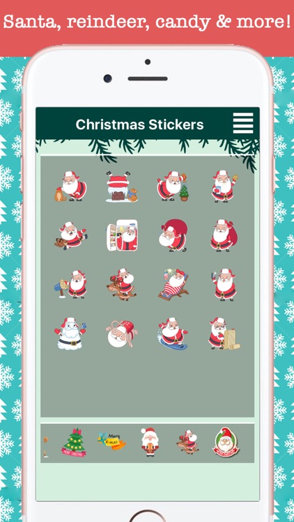 Christmas Stickers & Emojis! screenshot-3