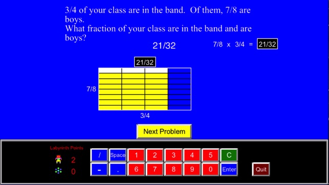 Math Galaxy Fractions Fun(圖4)-速報App