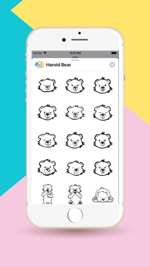 Harold Bear Sticker Pack(圖2)-速報App