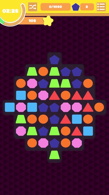 Shape Swap!-Match 4 Puzzle