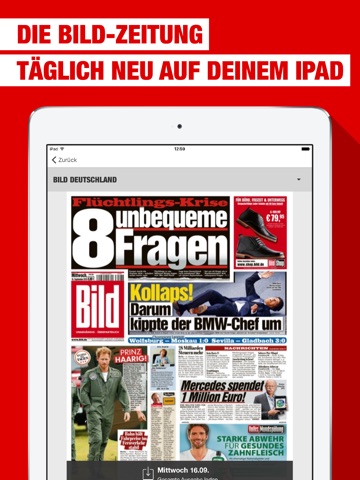 BILD fürs iPad - Nachrichten screenshot 3