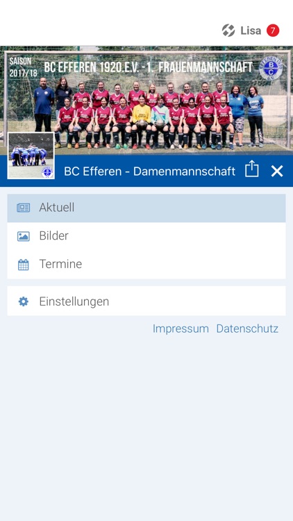 BC Efferen - Damenmannschaft