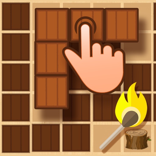 Wooden Block Puzzle Icon