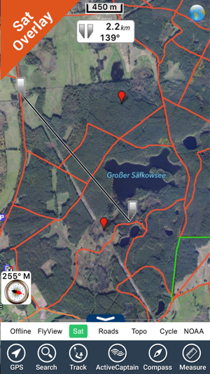 Muritz National Park - GPS Map Navigator