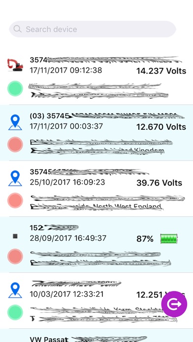 Mi Nexis Equipment Tracking screenshot 2