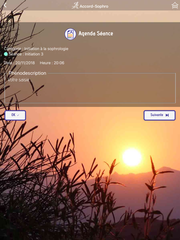 Accord-Sophro, sophrologie app screenshot 2