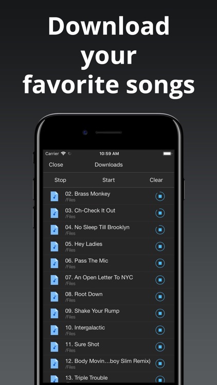 Evermusic Pro: offline music