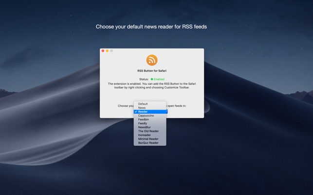Rss reader for mac os