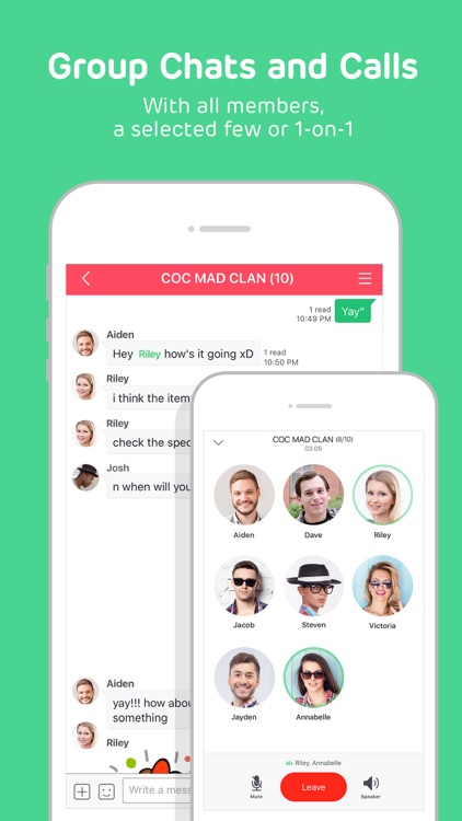 BAND - Organize your groups