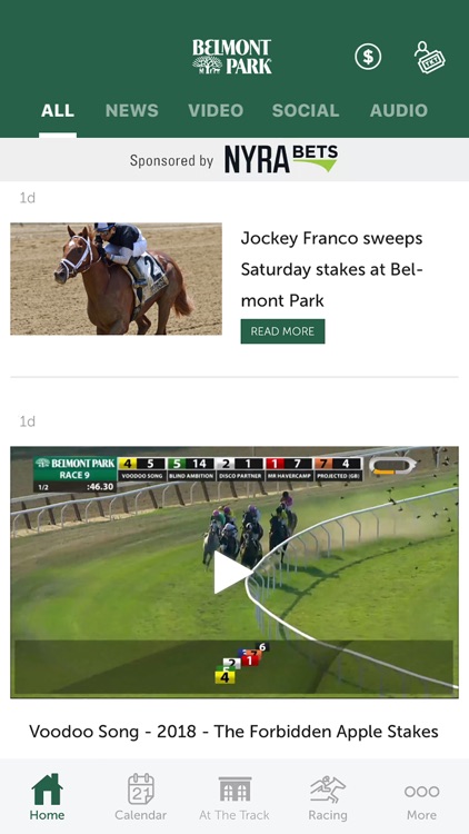 NYRA At The Track Horse Racing